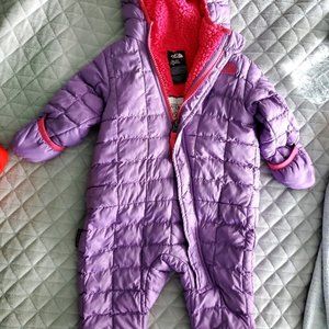 North Face infant snow suit